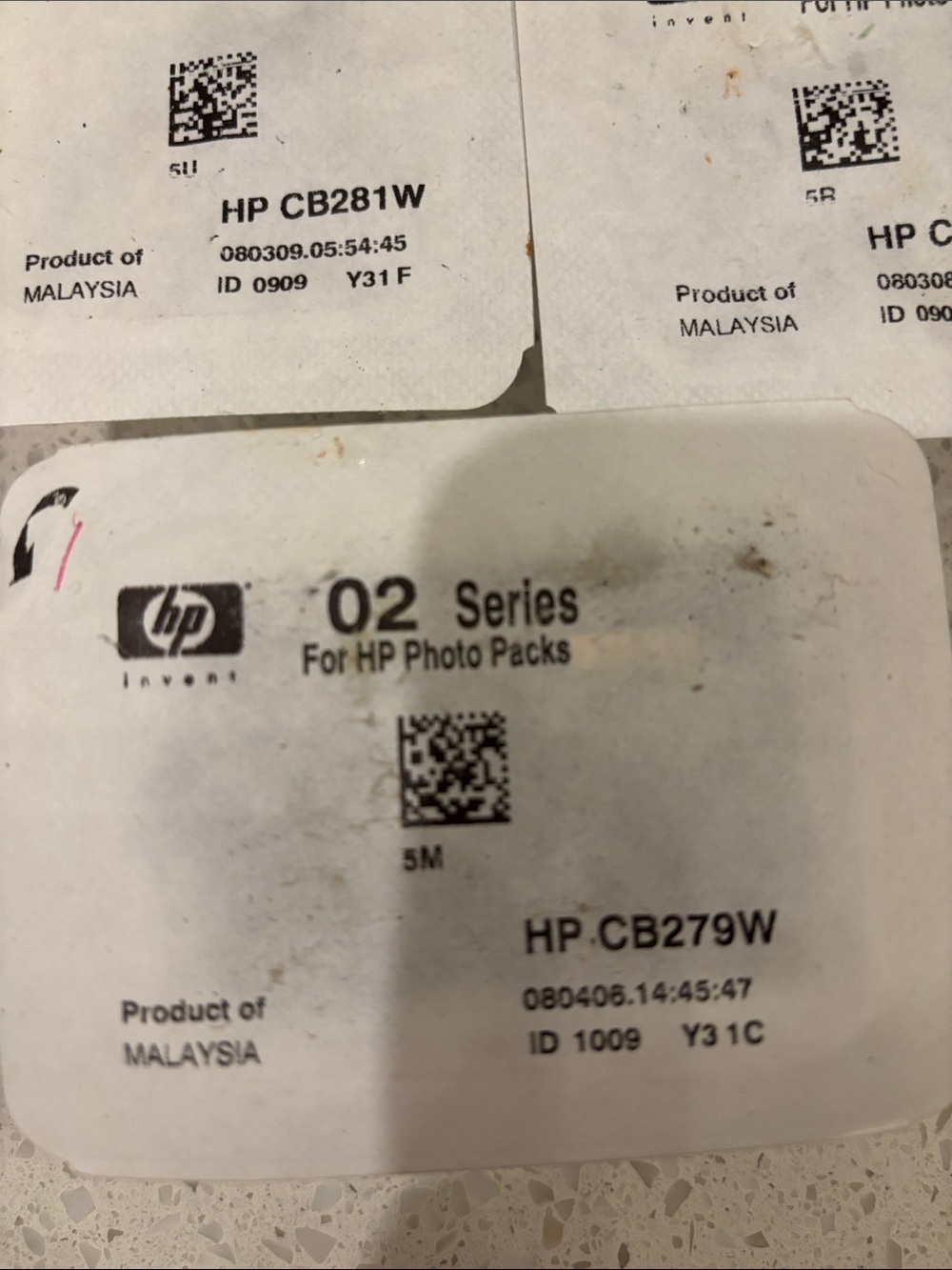 HP 02 Series Ink for HP Photo Packs - Picture 3 of 5